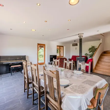 Maison Campagne 6 Pers Piano Trampoline Σπίτι διακοπών Saint-Romain-d'Urfe